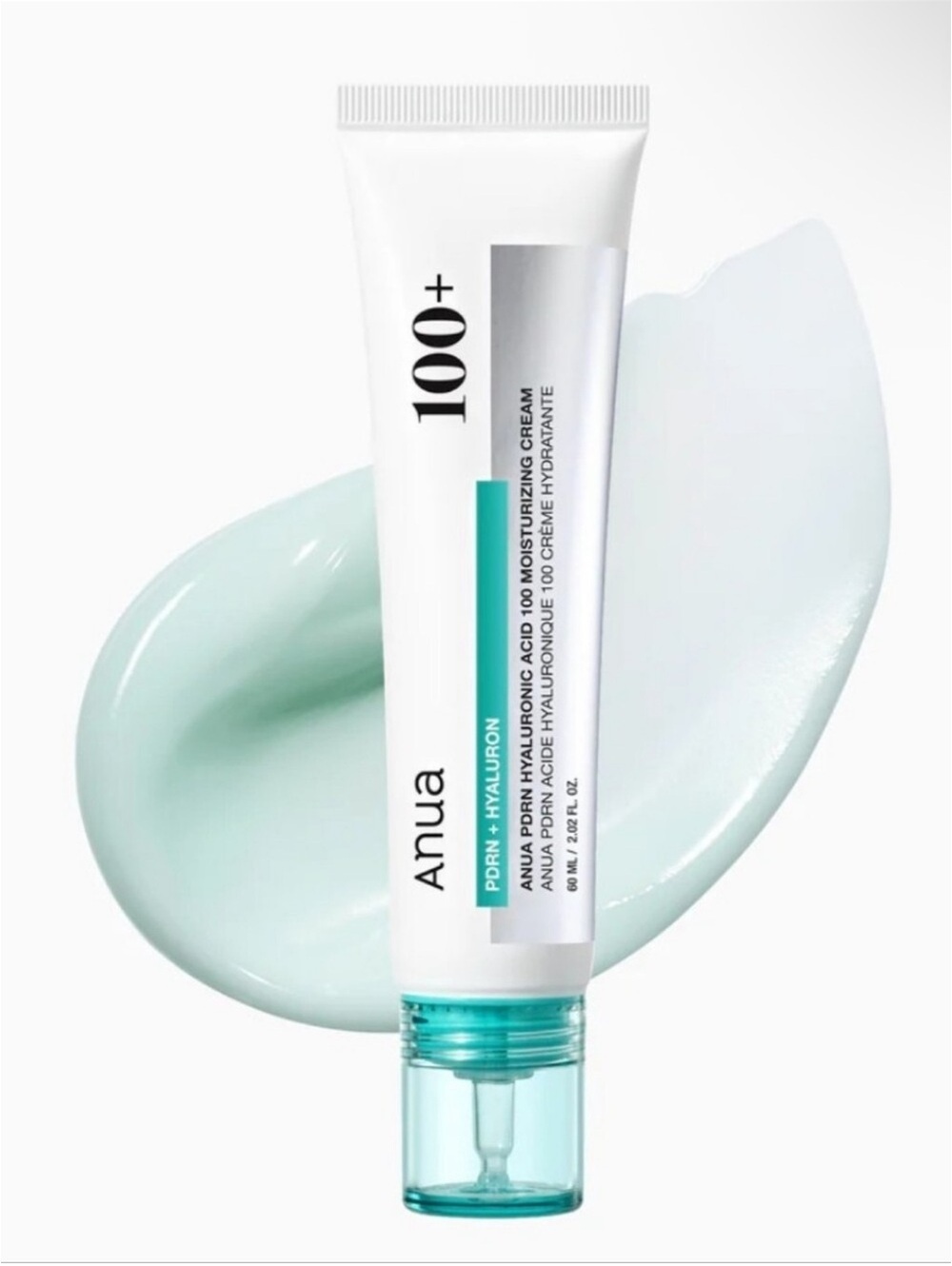 Anua 100+ PDRN Hyaluronic Acid 100 Moisturizing Cream 60 ml NEW